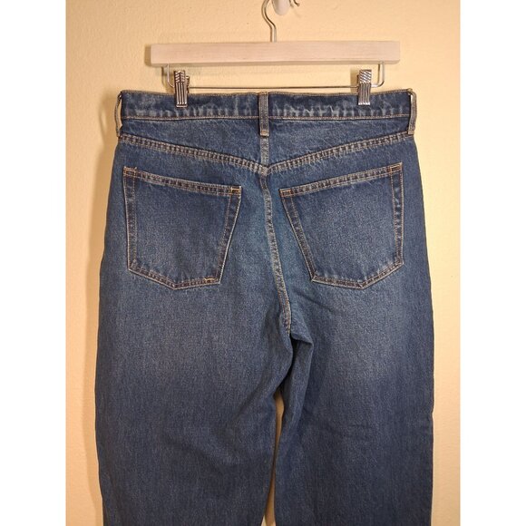 NWOT Universal Thread Denim Blue Jeans Retro Y2K 90s Baggy Women Size 8 Regular - Picture 4 of 9